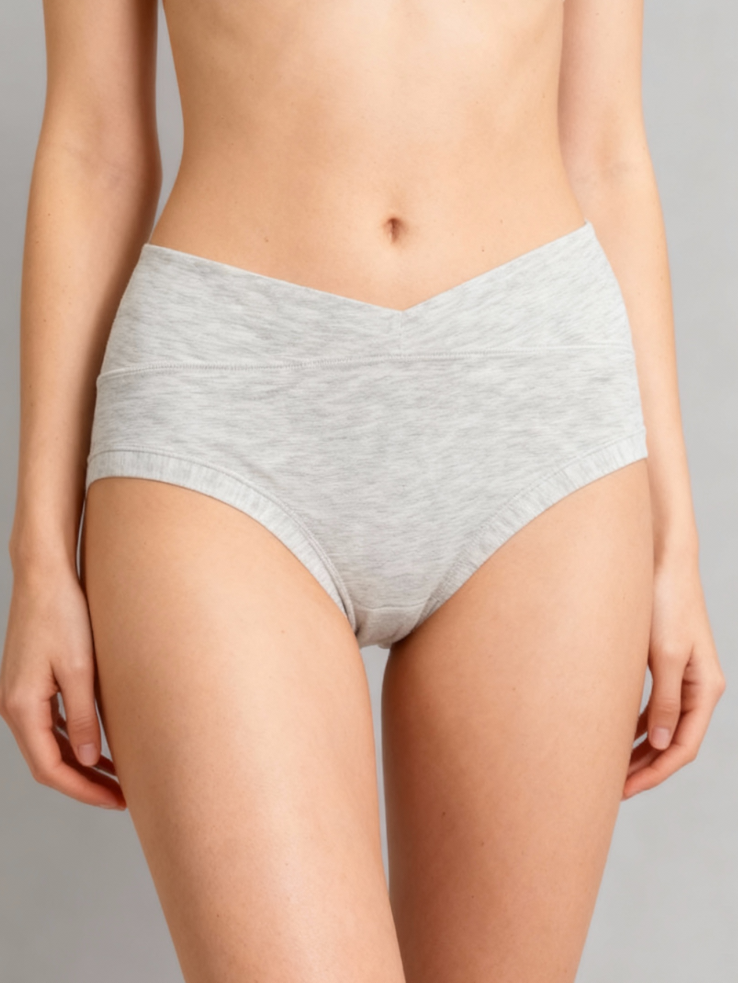 V-Cross Low Waist Cotton Maternity Panties (3pcs Set)