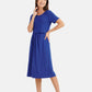 Short Sleeves Maternity & Nursing Dress