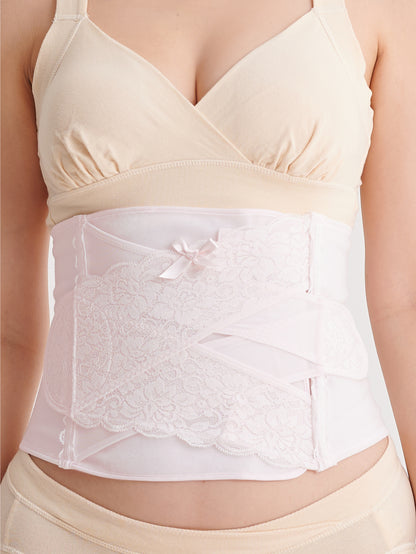 Inujirushi Powerful Lace Postpartum Belly Binder – Postpartum Abdomen & Waist Support