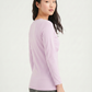 Long Sleeves Nursing Top - Purple