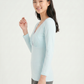 Long Sleeves Nursing Top - Blue