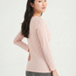 Long Sleeves Nursing Top - Pink Dot