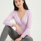 Long Sleeves Nursing Top - Purple