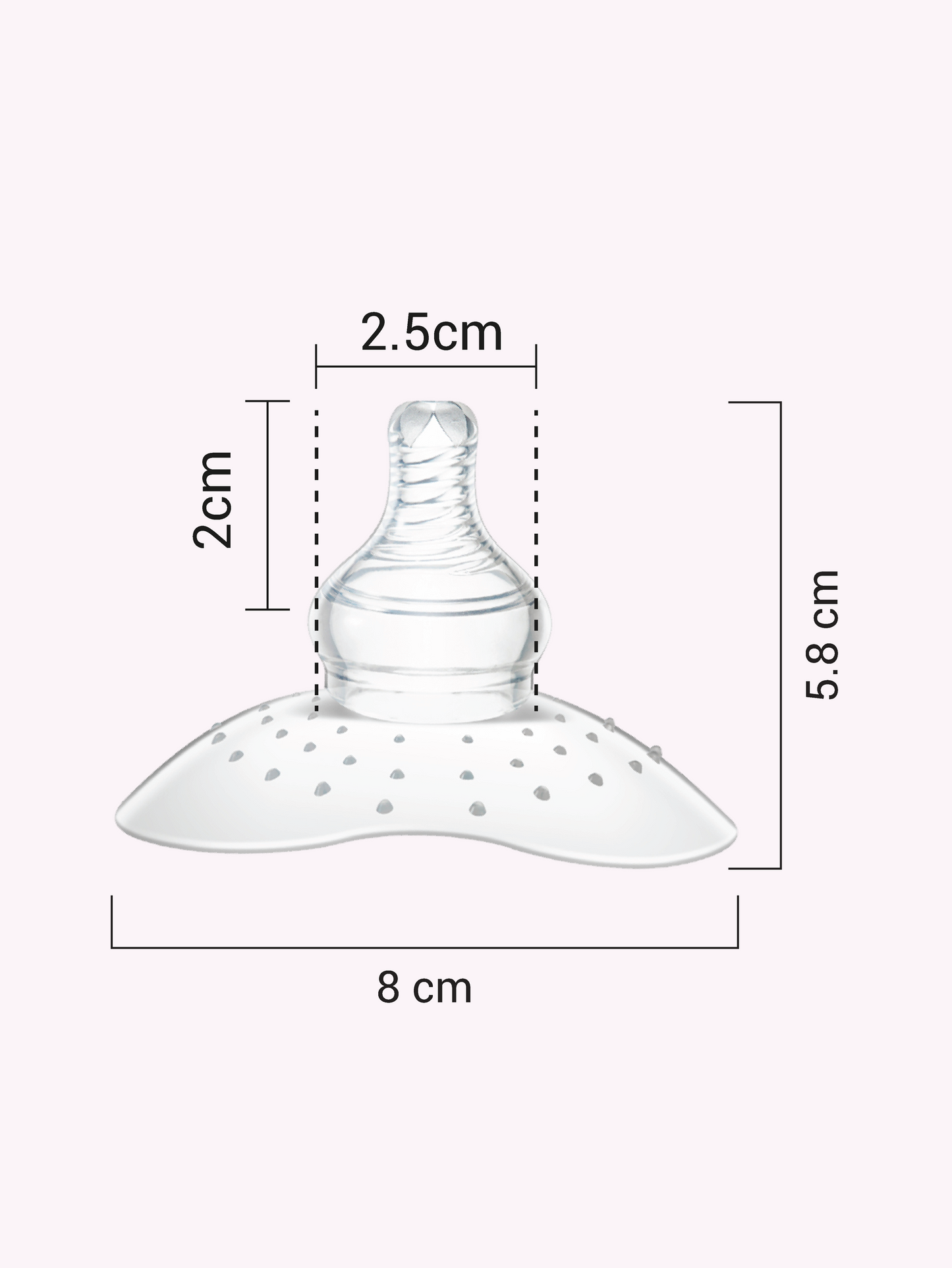 Natural Fit Silicone Nipple Protector