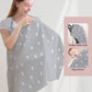 Bmama 100% Cotton Breastfeeding Nursing Cover without Net Apron Shawl Cloth Blanket