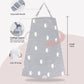 Bmama 100% Cotton Breastfeeding Nursing Cover without Net Apron Shawl Cloth Blanket