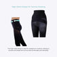 INUJIRUSHI Pelvic Support & Hip Lift Shaping Leggings (Japan Made)