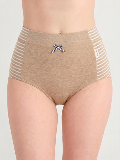 Bmama pre and post seamless high waist maternity panties showing full over bump extension