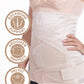 2in1 Belly and Pelvic Binder Satin Set (2pcs) Beige - Basic Version