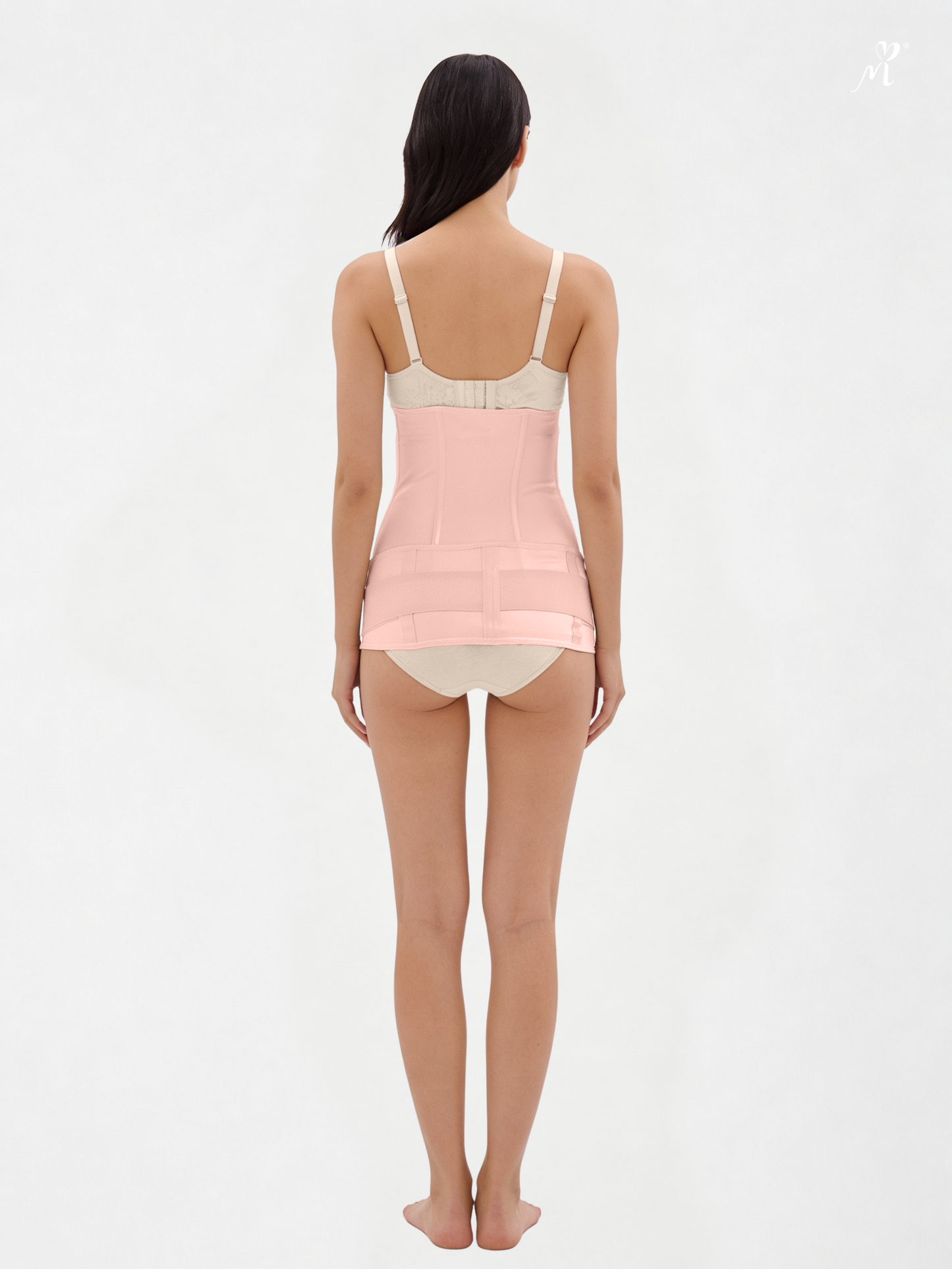 [LIMITED EDITION] Bmama 2in1 Postpartum Belly & Pelvic Binder Satin Set (2pcs) – Pink
