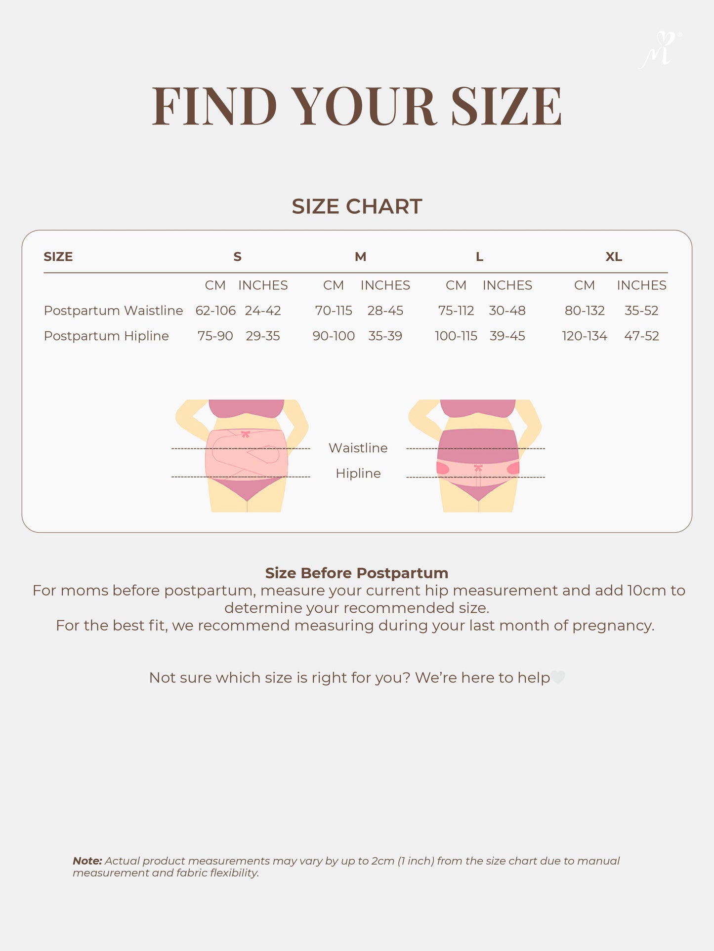 Bmama Pure Cotton Postpartum Belly Binder Set (3pcs)