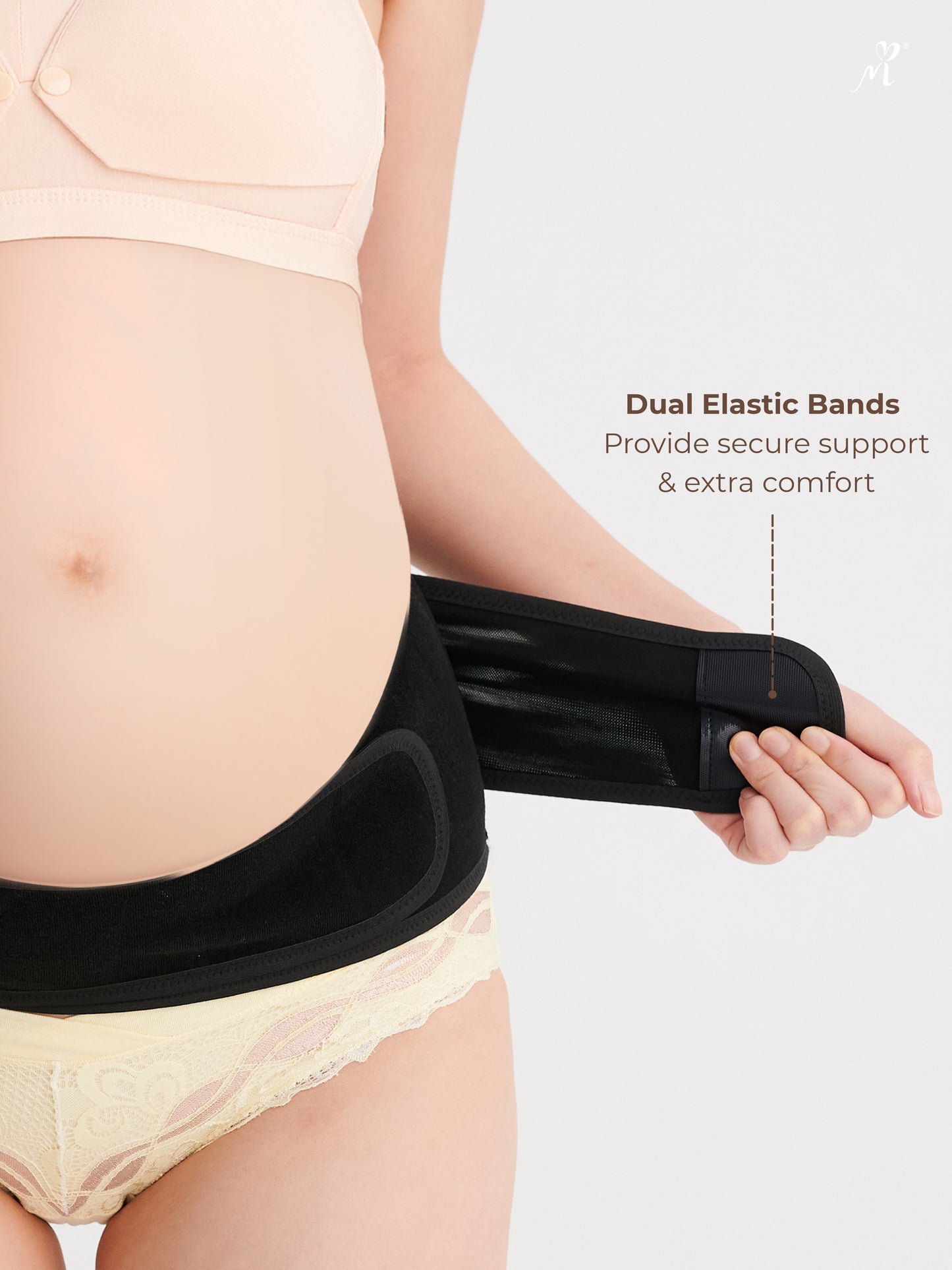 Bmama Pregnancy & Maternity Support Belt – Black