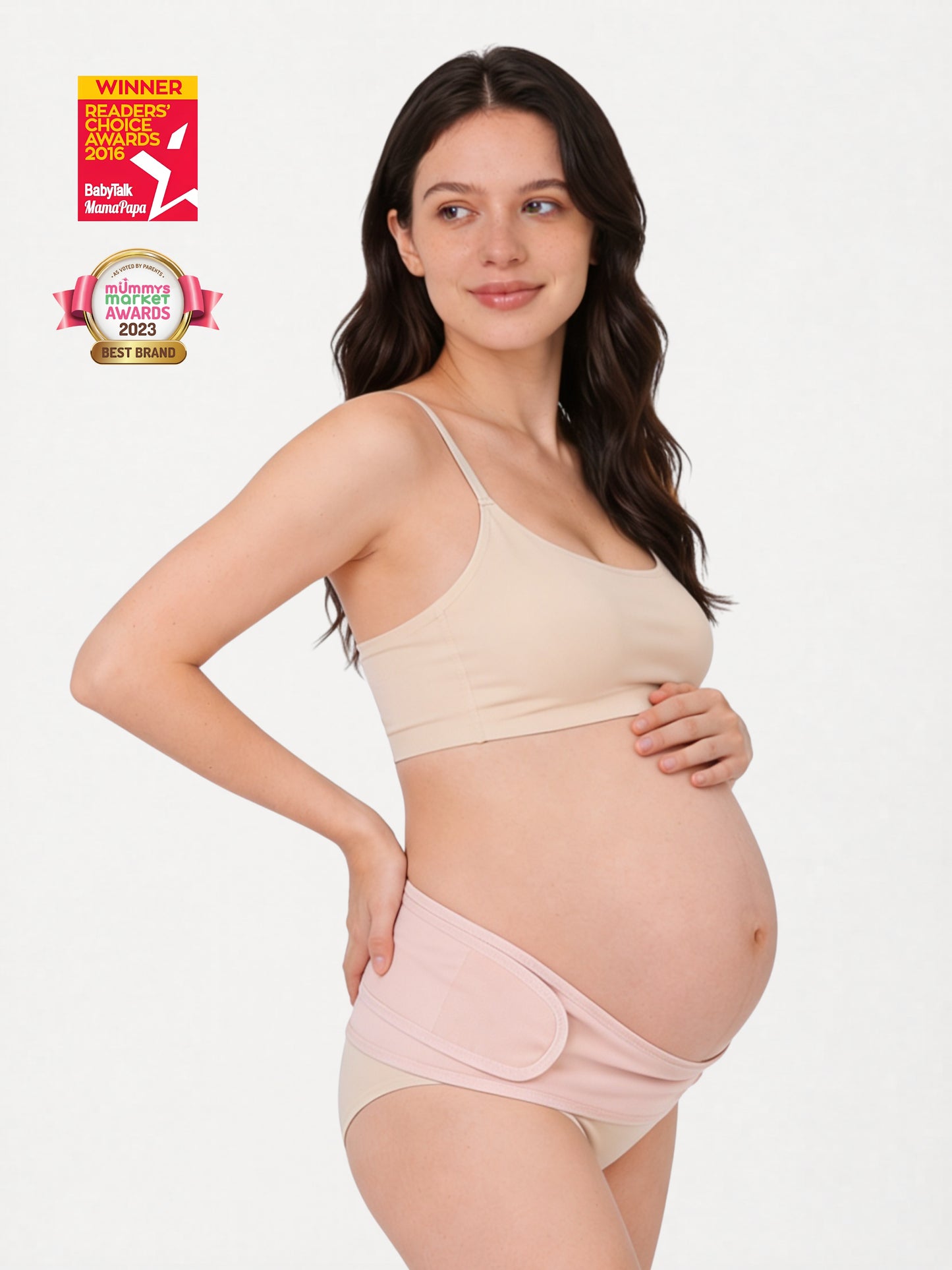 Bmama Pregnancy & Maternity Support Belt – Pink