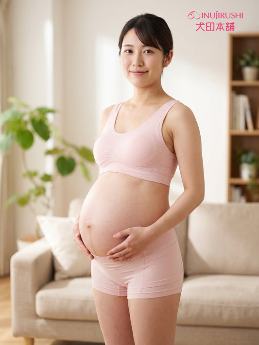 Inujirushi 2in1 Prenatal Pelvic Care Panties – Pregnancy Belly & Pelvic Support