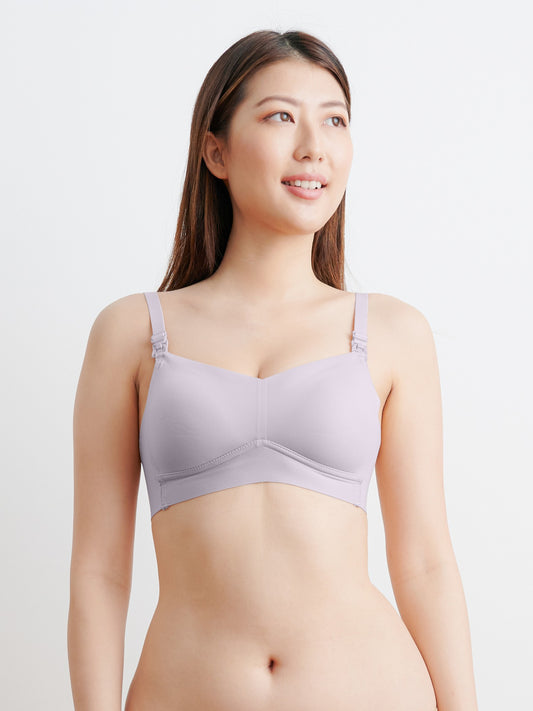 The True Mulberry Silk Wireless Nursing Bra