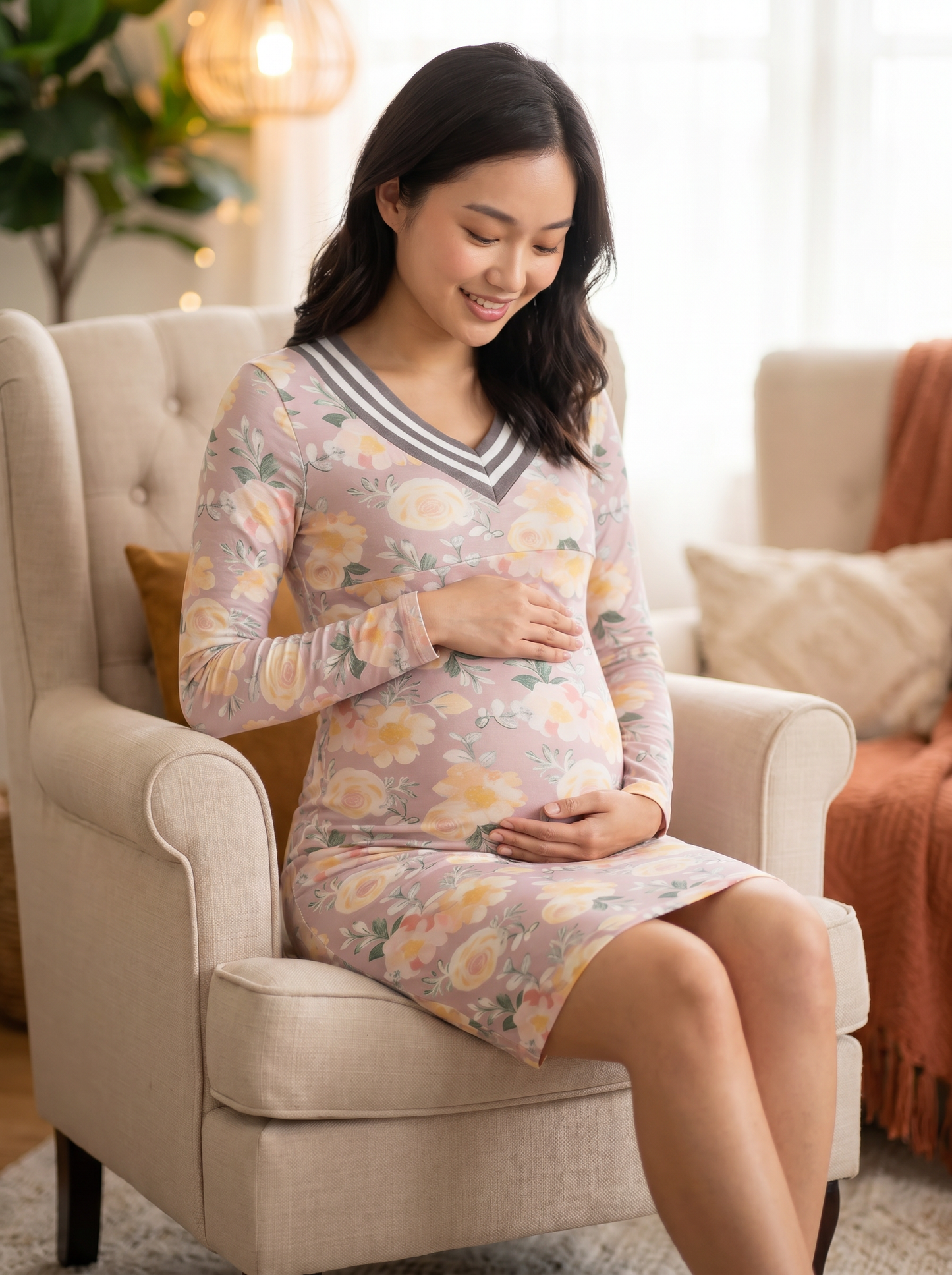 Prenatal & Postpartum Nursing Dress