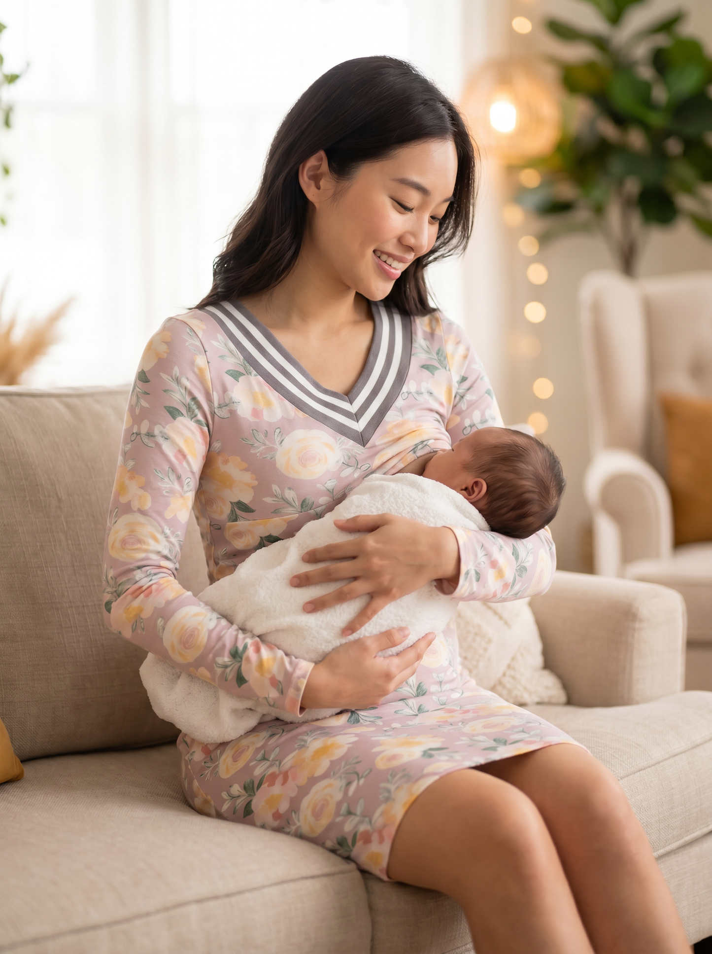 Prenatal & Postpartum Nursing Dress
