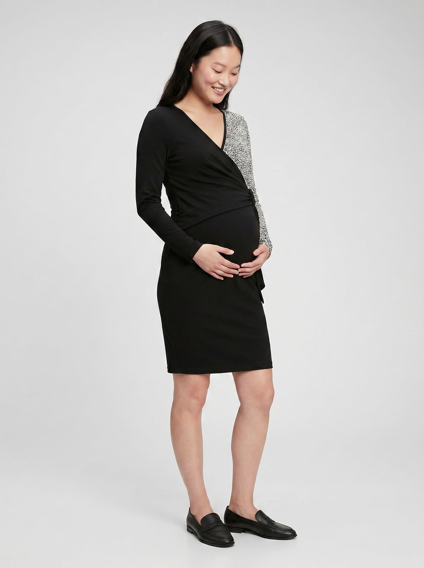 Elegant Maternity Dinner Dress