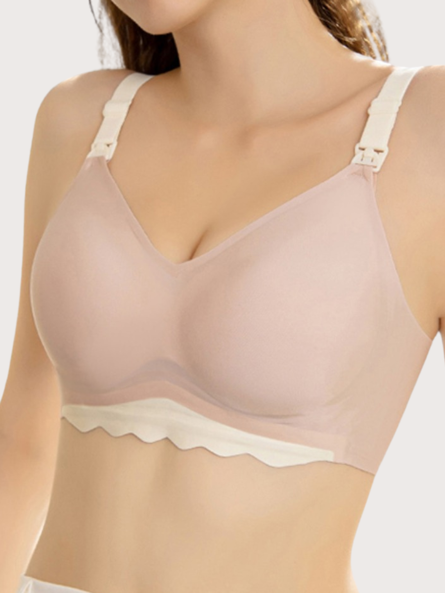 Pink Ultra Cooling Seamless Nursing Bra