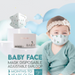 Soft baby face mask