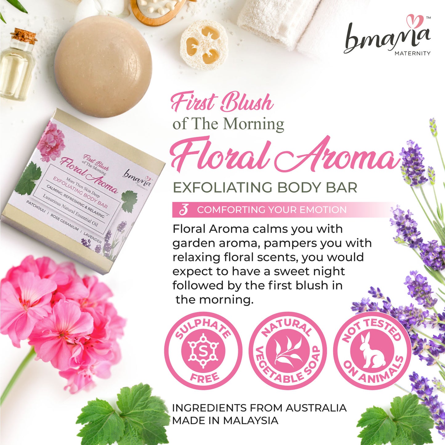 Floral Aroma Body Bar