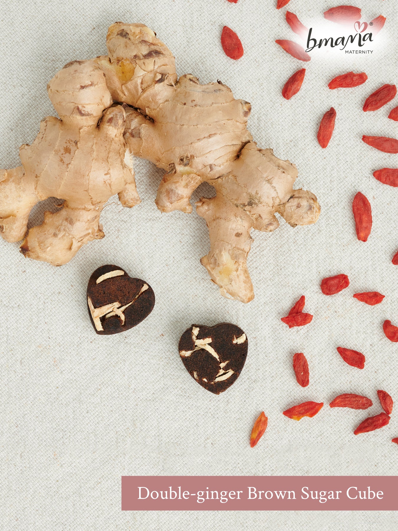 Double-Ginger Brown Sugar Cube