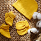 Infant hat and mittens set