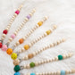 Wooden pacifier clips