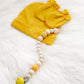 Adjustable pacifier clips