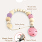 Easy-to-use pacifier clips