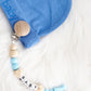 Safe pacifier clips