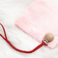 Leather Suede Braided Pacifier Clips