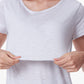 Round neckline Nursing Top