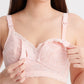 Ultimate breast pump friendly bra design