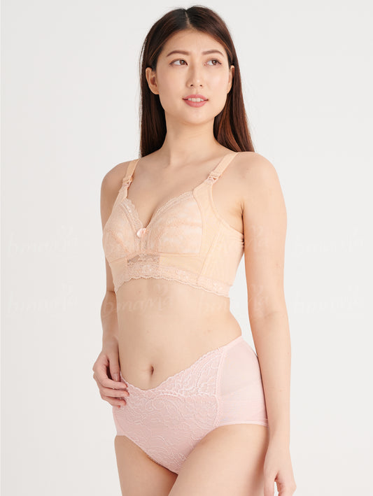 Premium series nursing bra: Black Beauty