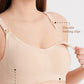 Soft and supportive nursing bra for active moms
