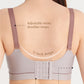 Nursing bra with adjustable straps