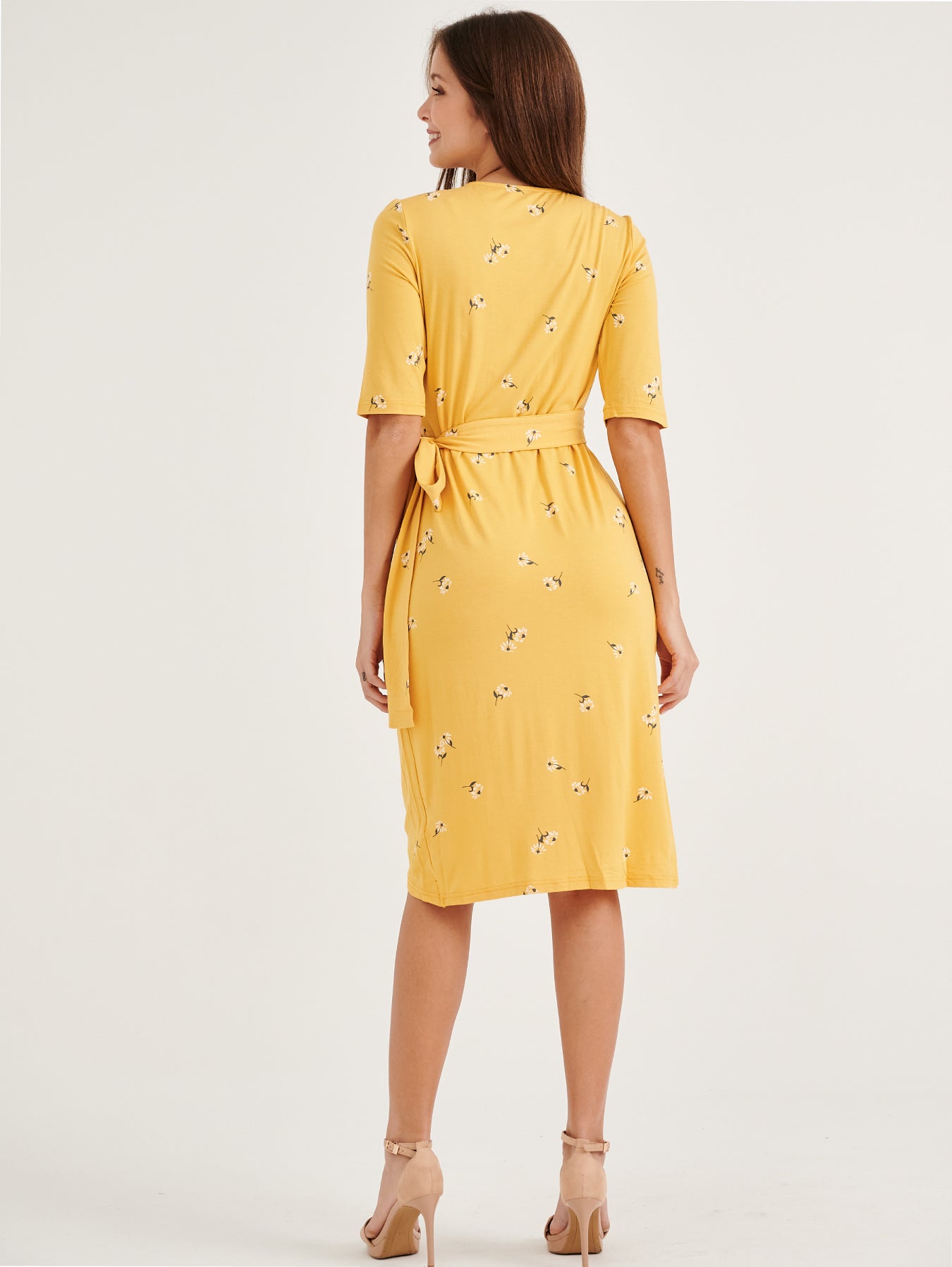 Makes a great gift for new moms: Leilani Nursing Dress