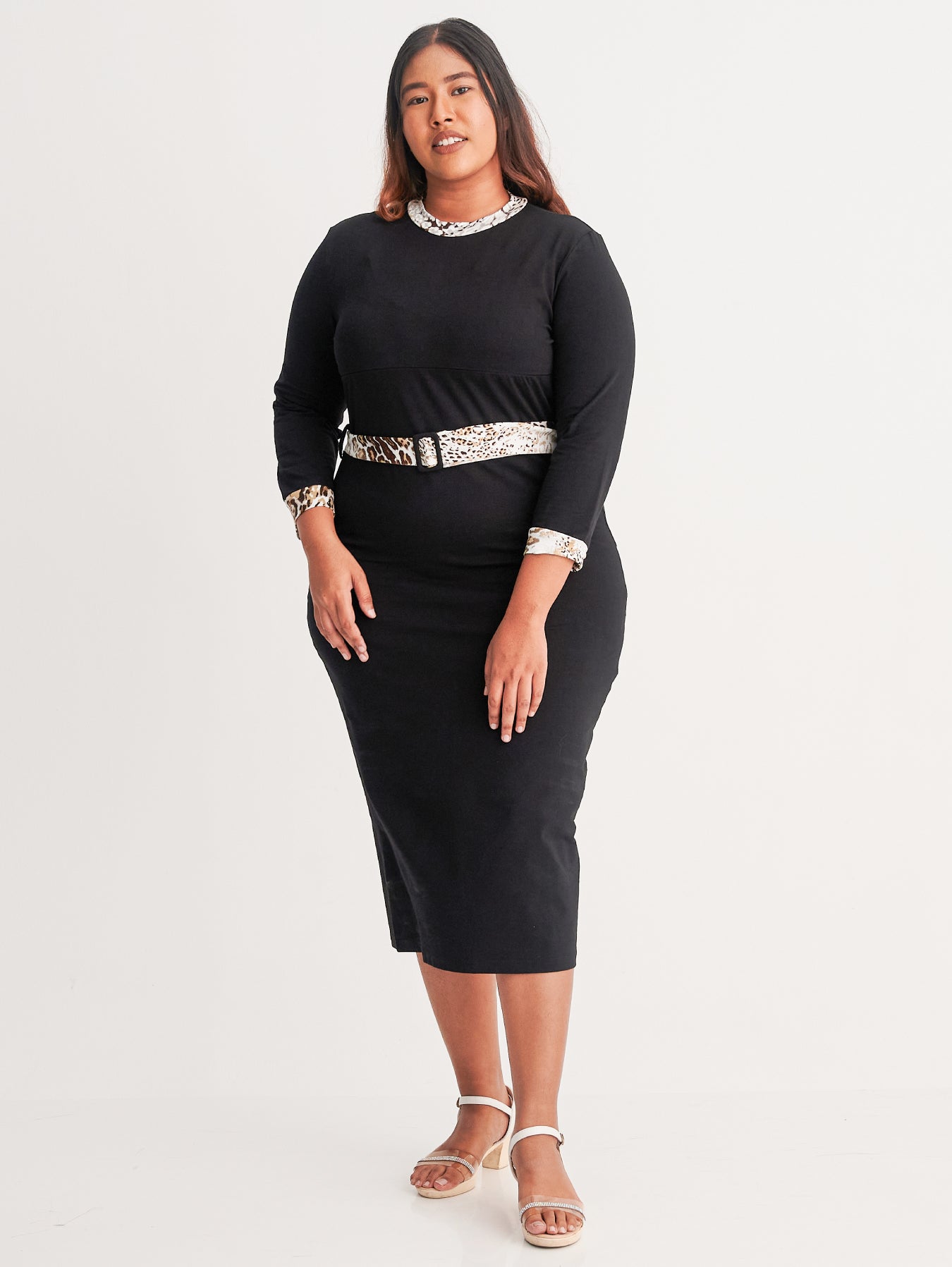 Long Sleeves Bodycon Maxi Dress
