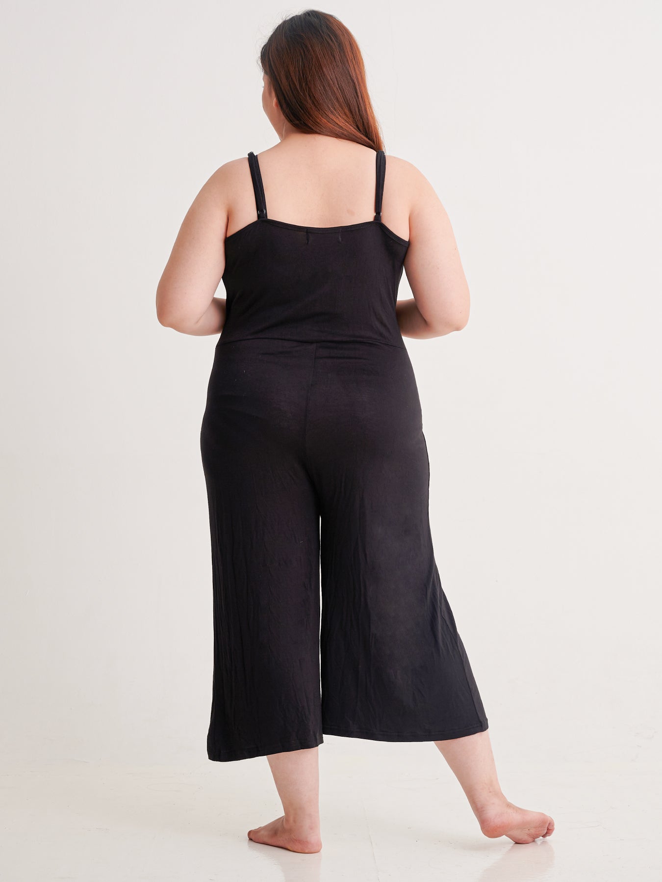 Easy nursing access jumpsuit