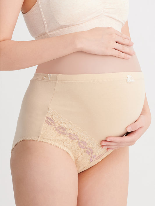 High-waisted maternity panties