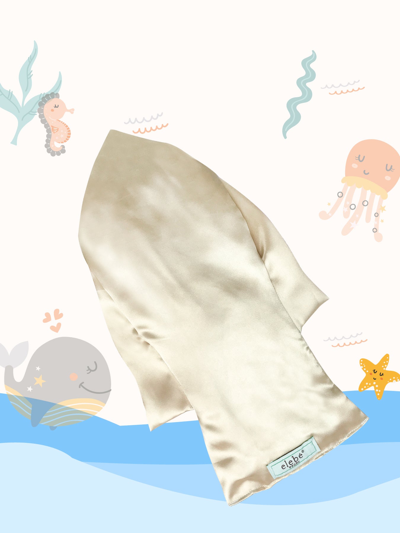 Happy Fish Baby Pillow by Bmama