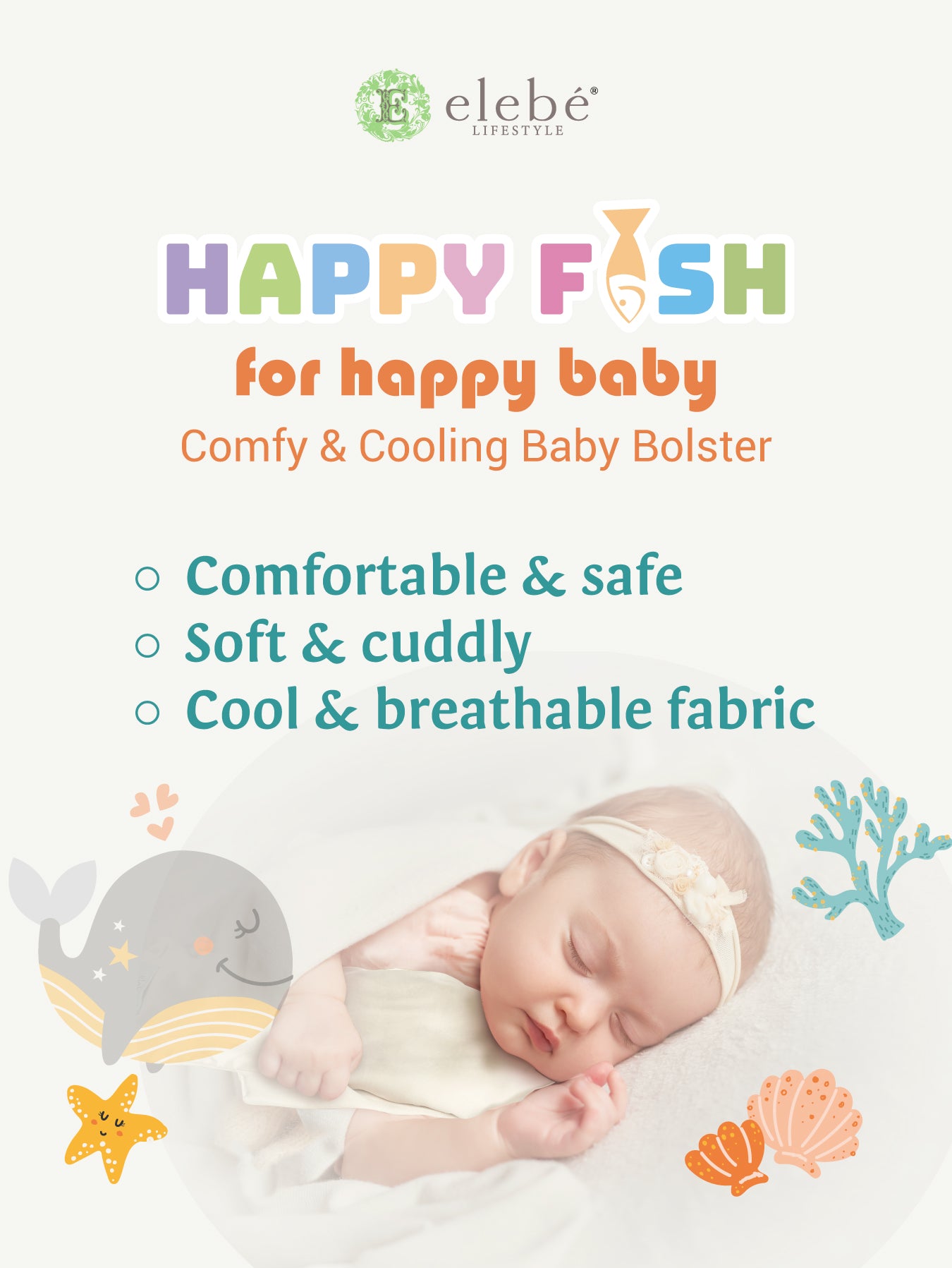 Cute and comfortable pillow for babies