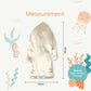 Unique fish-shaped design baby pillow