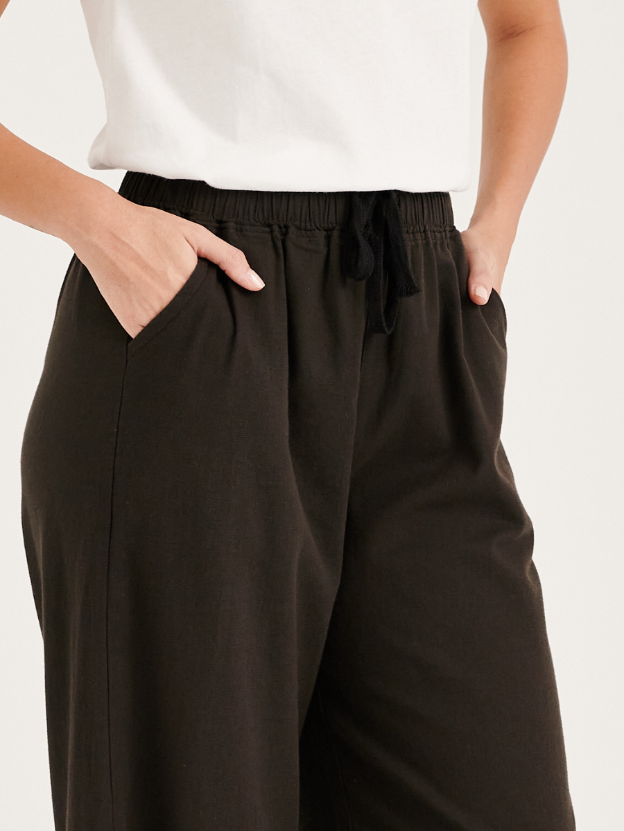 Charcoal hotsell linen pants