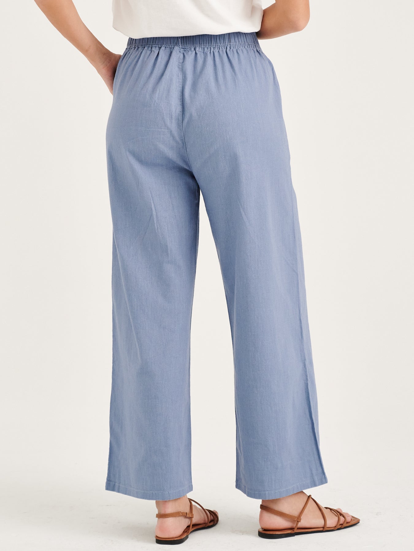 Classic and sophisticated light blue pants