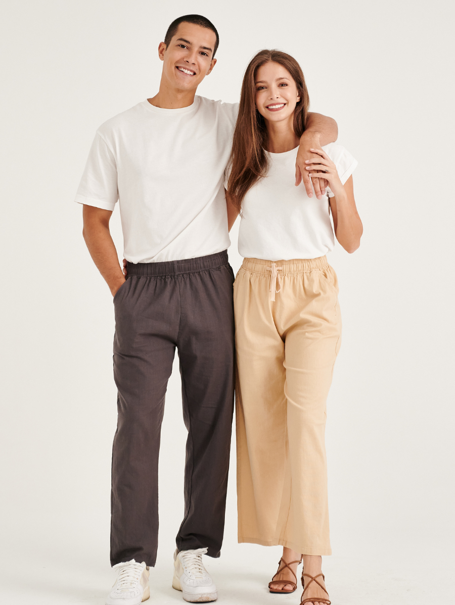 Versatile milky beige pants for any occasion