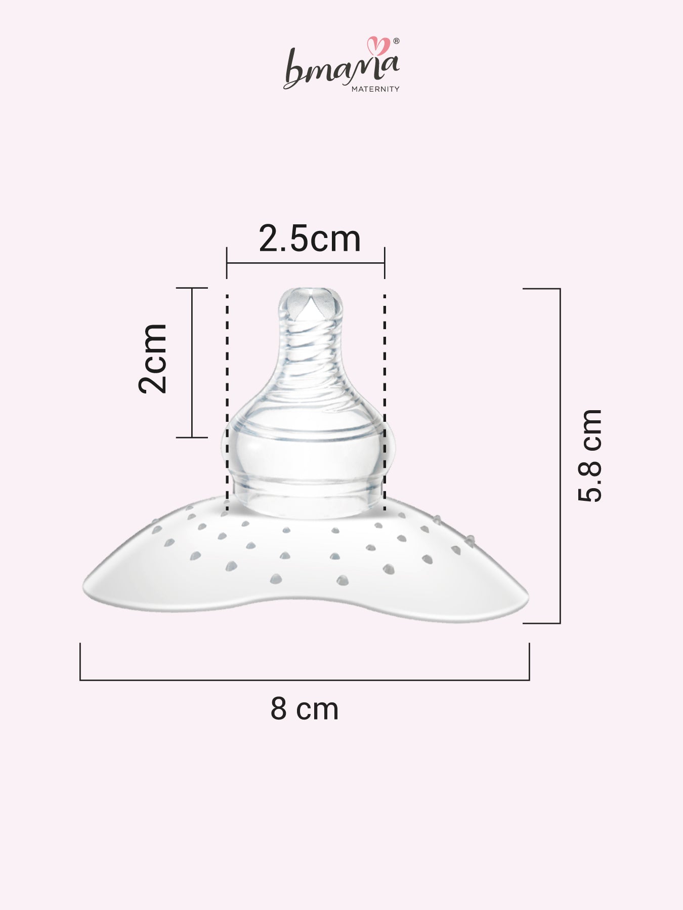 Natural Fit Silicone Nipple Protector