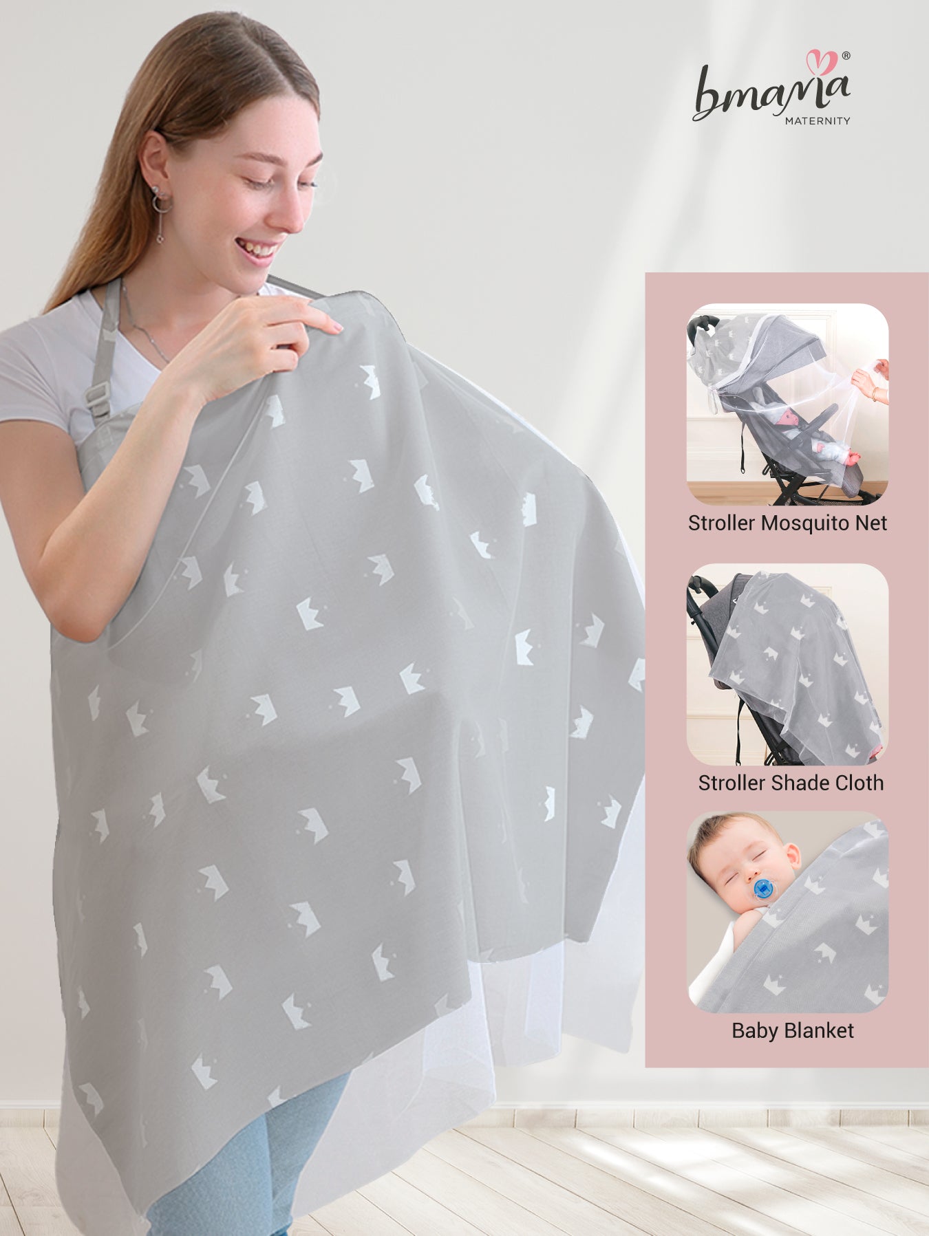 Cotton Breastfeeding Nursing Cover