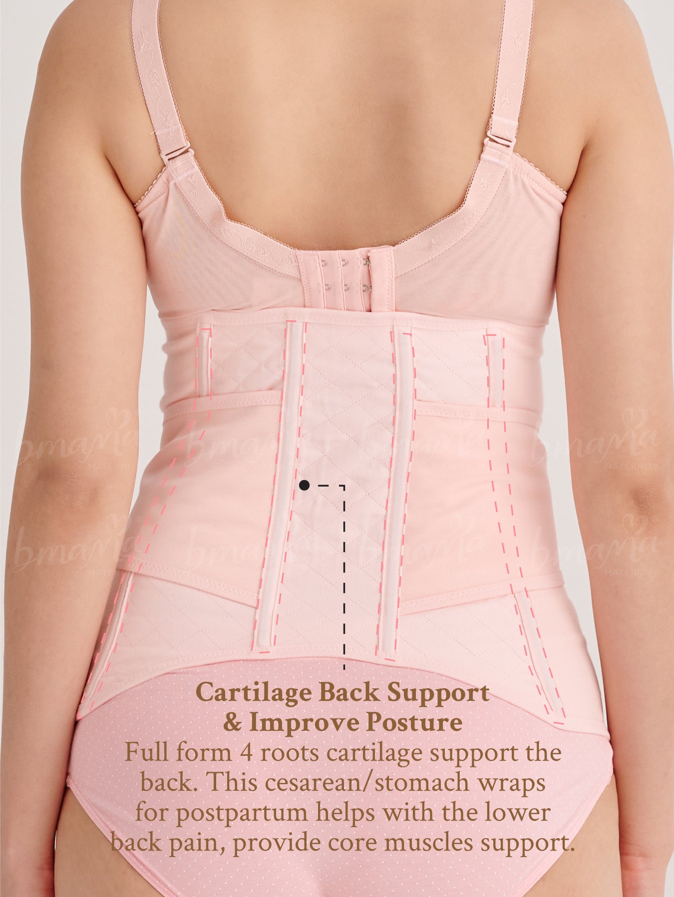 2-in-1 belly binder for added support